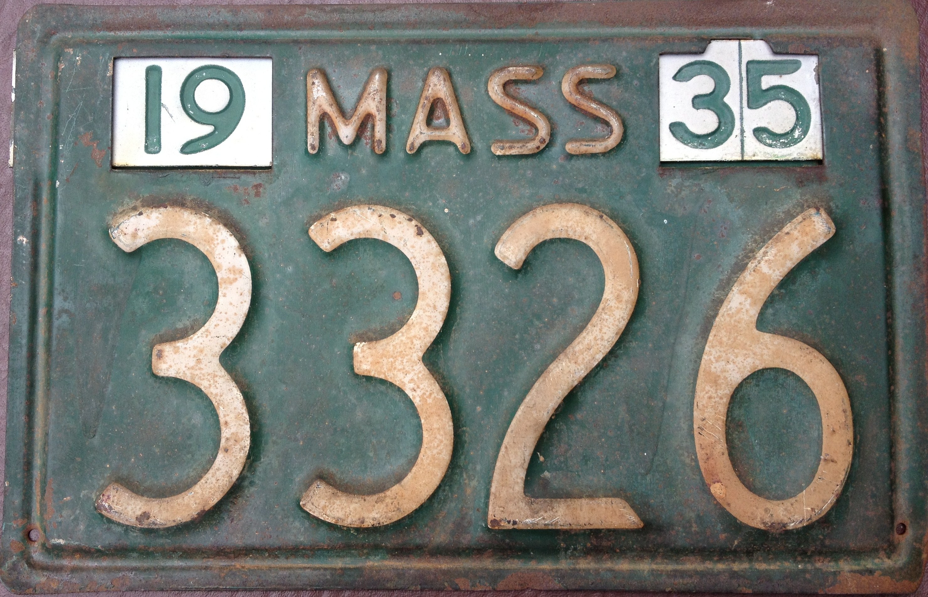 Massachusetts License Plates